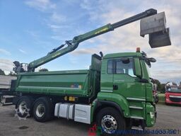 MAN TGS 26.500 6x4 Meiller + Kran + Bordmatik 137TKM