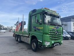 MERCEDES-BENZ ACTROS 2858 6X4 BL HOLZTRANSPORT , KRAN BJ 2020!!!