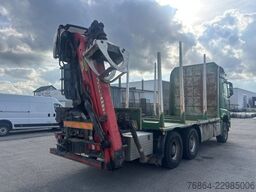 MERCEDES-BENZ ACTROS 2858 6X4 BL HOLZTRANSPORT , KRAN BJ 2020!!!