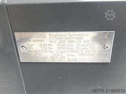 Siemens 1FT6081-8AH71-4AB0 Brushless-Servomotor SN:EJ695887301002