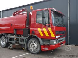 DAF 65.180 ATI right-hand drive street sweeper truck