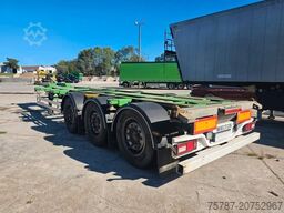 WIELTON Vario Containerchassis, Reifendruckkontrolle