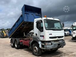 Renault KERAX 340 (POMPE MANUELLE / LAMES / GRAND PONT ...