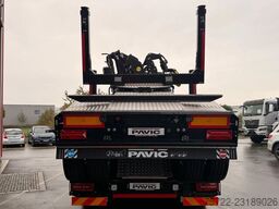 MAN TGS 33.520 6x4 BL Langholz inkl. Nachläufer Sof...