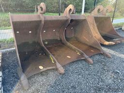 Verachtert Slotenbak 2500mm met tanden CW55
