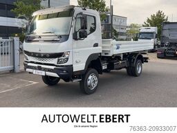 FUSO 6C18 4WD FG Dreiseitenkipper Klima PDC LED