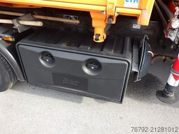 IVECO 70 C 18 DoKa/Kipper/Palfinger Kran/Greifer/2xAHK