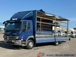 Mercedes-Benz Atego 1224 Plane Spriegel LBW BÄR 1,5t + AHK