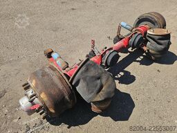 SAF TRAILER AXLE DRUM SINGLE TIRE.