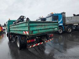MAN 8.174 / E3 / Kipper Kran Greifer / 2X AHK