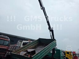 MAN 8.174 / E3 / Kipper Kran Greifer / 2X AHK