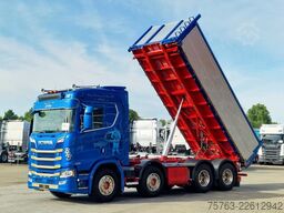 Scania R580 V8 NGS Highline 8x4*4 - 3 way Tipper - Ret...