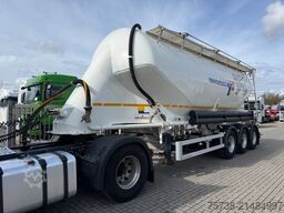 KÄSSBOHRER Zementsilo 35 m³/3- Achsen/BPW Achsen