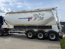 KÄSSBOHRER Zementsilo 35 m³/3- Achsen/BPW Achsen