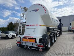 KÄSSBOHRER Zementsilo 35 m³/3- Achsen/BPW Achsen
