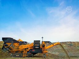 FABO Mobile Crushing Plant Mobile Impact Crusher FTI-130