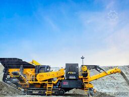 FABO Mobile Crushing Plant Mobile Impact Crusher FTI-130