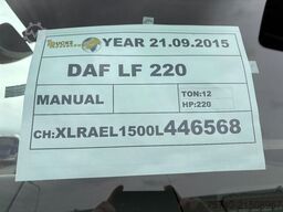 DAF LF220FA + Thermo king + euro 6 + manual