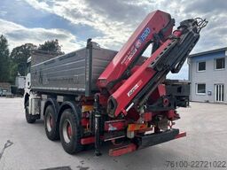 MAN TGA 26.350 3-Seitenkipper+Kran