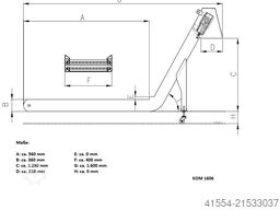 Späneförderer Kratzbandförder