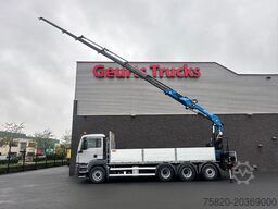 MAN TGS 35.460 8X4-4 BL OPEN LAADBAK MET EFFER 215/...