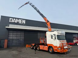 Scania R580 V8 R 580 LB 8x4 HMF 4020-K6 + JIB FJ 600-K4