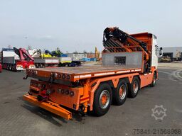 Scania R580 V8 R 580 LB 8x4 HMF 4020-K6 + JIB FJ 600-K4