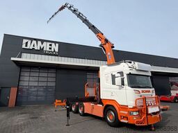 Scania R580 V8 R 580 LB 8x4 HMF 4020-K6 + JIB FJ 600-K4