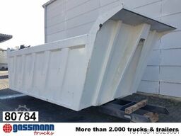  Joluso Stahlmulde CXBAS, mit Klappe 16 cbm