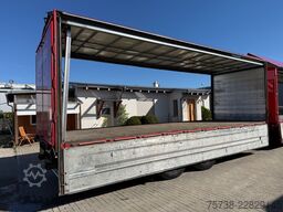 ORTEN Getränkeanhänger Tandem/Schwenkwand/Staplerhalte