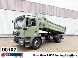 MAN TGM 18.320 4x2 BL, Meiller 3-Seiten AHK-Öl
