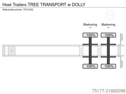 Hoet Trailers TREE TRANSPORT w DOLLY