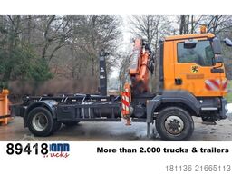 MAN TGM 15.250 4x4 BL, Kran Terex TLC 75.2, Funk