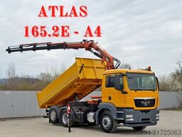 MAN TGS 28.360 * ATLAS 165.2E - A4 + FUNK * 6x4