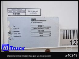 KOEGEL 7.45 BDF Wechselbrücke, neue Plane