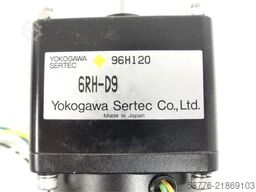 Yokogawa TM-H6A3PB1NR076 Torque Motor SN:96H105 + 6RH-D9 Getriebe SN:96H120