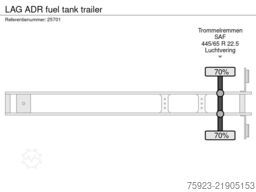 LAG ADR fuel tank trailer