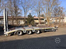 Möslein TT 34 Zugrohr Gerade  34 t GG Tridem- Tieflader 3 Achs, gelenktNeufahrzeug