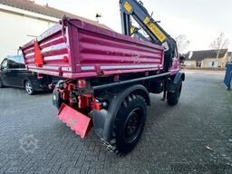 Unimog 416/U1100 Hiab kraan, Werner lier