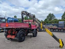 Unimog 416/U1100 Hiab kraan, Werner lier