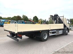 MERCEDES-BENZ 1833 Axor / HIAB 122-3 / 7m Pritsche / 1. Hand