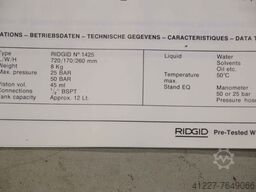 Ridgid 1425 Pump 50 bar