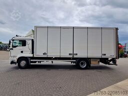 MAN TGM 18.290 Schmitz box with sidedoors - Zepro l...