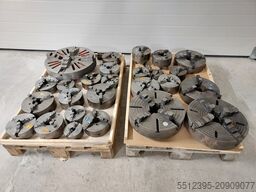 WMW, TOS, BISON, ROTO RECORD Drehfutter, Planscheiben, 4-Backenfutter, 3-Backenfutter