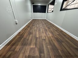 Cafe Container / Bürocontainer / Baucontainer Modell IMBISS HOLZ