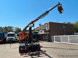 MAN 15.290 Abroller + PK9002 Kran + Greifer