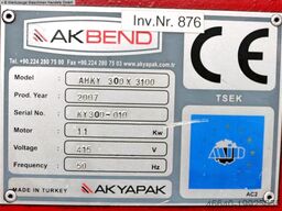 AKBEND AHK Y 300 x 3100