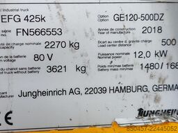 Jungheinrich EFG 425k 5m/ 5489mh/ 4v