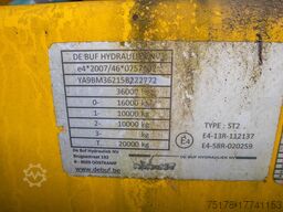 DE BUF BETON MIXER/MISCHER/MALAXEUR12M³