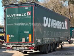 SCHMITZ CARGOBULL S01 Megatrailer Pritsche+Plane Edscha Verdeck